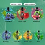 Big Puff Shisha Flavor Hookah Cartridge Large Smoke Huge Clouds Arab Hookah OEM Fruit Flavor Tobacco Factory Price - Imagen 2