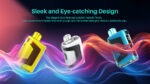4.0ml Large Capacity Preheating Disposable Vape Box Delta 8/THC/Cannabis oil - Immagine 7