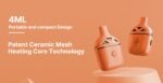 4ml Patent Ceramic Mesh Heater CBD/THC Disposable Vape - Immagine 5