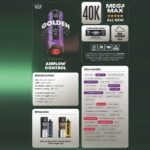 AL Fakher Crown Bar Mega Max 40000 Puffs - Immagine 59