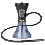 Portable Dual Power Electric Hookah Rechargeable Plug-in Charcoal-Free Modern Travel Party Bar Cafe Hookah RGB Light Plastic - Immagine 3
