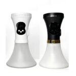 Portable Dual Power Electric Hookah Rechargeable Plug-in Charcoal-Free Modern Travel Party Bar Cafe Hookah RGB Light Plastic - Immagine 3