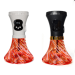 Portable Dual Power Electric Hookah Rechargeable Plug-in Charcoal-Free Modern Travel Party Bar Cafe Hookah RGB Light Plastic - Immagine 4