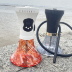Portable Dual Power Electric Hookah Rechargeable Plug-in Charcoal-Free Modern Travel Party Bar Cafe Hookah RGB Light Plastic - Immagine 5