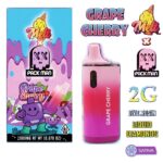Melt X Pack Man THC Vape Disposable Pen Grape Cherry 2G – SATIVA