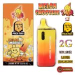 Melt X Pack Man THC Vape Disposable Pen Melon Smoothie 2G – HYBRID
