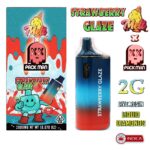 Melt X Pack Man THC Vape Disposable Pen Strawberry Glaze 2G – INDICA