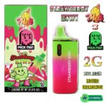 Melt x Pack Man THC Vape Disposable Pen Strawberry Kiwi 2G – HYBRID