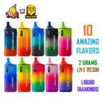 Melt x Pack Man THC Vape Disposable Pen Super Lemon Haze 2G – SATIVA - Afbeelding 4