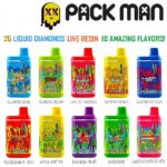 Pack Man THC Vape Disposable Pen Slurricane 2G – INDICA - Image 2