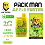 Pack Man THC Vape Disposable Pen Apple Fritter 2G – INDICA
