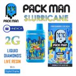 Pack Man THC Vape Disposable Pen Slurricane 2G – INDICA